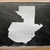 outline map of guatemala on blackboard  stock photo © vepar5