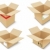 cutie · de · carton · serviciu · ştampila · bandă · pachet · recipient - imagine de stoc © vtorous