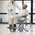 doktor · konuşma · adam · tekerlekli · sandalye · gülen · hastane - stok fotoğraf © wavebreak_media