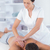 Physiotherapist doing shoulder massage to her patient stock photo © wavebreak_media