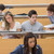 Students sitting at the lecture hall teacher explaining  stock photo © wavebreak_media
