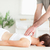 masseur · vrouwelijke · klanten · Maakt · een · reservekopie · hand - stockfoto © wavebreak_media