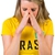 Nervous football fan in brasil tshirt stock photo © wavebreak_media