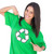 aktivista · mutat · szimbólum · póló · újrahasznosítás · zöld - stock fotó © wavebreak_media