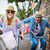 Hip young couple on a bike ride stock photo © wavebreak_media
