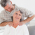 Ruhestand · Mann · Massage · Ehefrau · home · Frau - stock foto © wavebreak_media