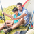 Father and son beside tent stock photo © wavebreak_media