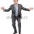 Portrait of a businessman pointing behind him against white background stock photo © wavebreak_media