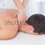 Physiotherapist doing neck massage to her patient stock photo © wavebreak_media