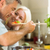 Mature couple preparing vegetarian meal together stock photo © wavebreak_media