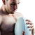 Shirtless rugby player holding ball stock photo © wavebreak_media