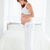 Attractive pregnant female using a scale while standing in her bedroom stock photo © wavebreak_media