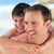 pai · filho · piggyback · praia · sorrir · amor - foto stock © wavebreak_media