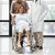 беременная · женщина · коляске · партнера · врач · улыбаясь · больницу - Сток-фото © wavebreak_media