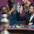 Men and women clinking glasses at the casino stock photo © wavebreak_media