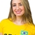Pretty football fan in brasil tshirt stock photo © wavebreak_media