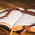 Open bible with rosary beads stock photo © wavebreak_media