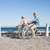 glücklich · Paar · Fahrrad · Pier - stock foto © wavebreak_media