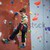 Determined boy practicing rock climbing stock photo © wavebreak_media