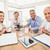 Smiling business people during a meeting stock photo © wavebreak_media