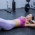 Muscular woman doing abdominal crunch stock photo © wavebreak_media