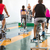 Spin class working out with motivational instructor stock photo © wavebreak_media