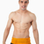 Sporty young man in boxer shorts against a white background stock photo © wavebreak_media