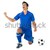 sportlich · Fußballspieler · Jubel · weiß · Sport · Fußball - stock foto © wavebreak_media