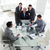 Business people working at a computer in a meeting stock photo © wavebreak_media