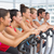 Fit people working out at spinning class stock photo © wavebreak_media