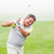golfer · club · mistig · dag · golfbaan · gelukkig - stockfoto © wavebreak_media