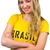 Football fan in brasil tshirt stock photo © wavebreak_media