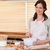 Gorgeous woman baking in her kitchen stock photo © wavebreak_media