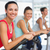 Fit young people working out at spinning class stock photo © wavebreak_media