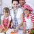 jovem · família · legumes · cozinha · feliz - foto stock © wavebreak_media
