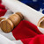 hamer · document · Amerikaanse · vlag · achtergrond · vlag - stockfoto © wavebreak_media