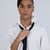 portré · transznemű · női · tart · nyakkendő · divat - stock fotó © wavebreak_media