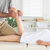 A masseur massages a customer's leg  stock photo © wavebreak_media