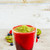 réteges · gyümölcs · smoothie · friss · három · szín - stock fotó © YuliyaGontar