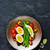 Aspargus and egg on plate stock photo © YuliyaGontar
