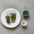 Avocado toasts on plate stock photo © YuliyaGontar