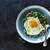 Quinoa, broccoli and egg bowl stock photo © YuliyaGontar