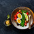Aspargus and egg on plate stock photo © YuliyaGontar