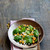 Salad with spinach leaves stock photo © YuliyaGontar
