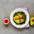 verde · vegan · salada · abacate · pepino · pinho - foto stock © YuliyaGontar