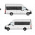 Cargo van vector illustration blank on white. City commercial mi stock photo © YuriSchmidt