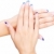 niebieski · manicure · francuski · ręce · zawodowych · francuski · paznokcie - zdjęcia stock © zastavkin