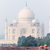 Taj Mahal in India  on a misty morning stock photo © zastavkin