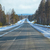 冬 · 道路 · 雪 · スペース · 青 · 白 - ストックフォト © zastavkin
