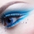 mujer · ojo · maquillaje · azul · blanco · nina - foto stock © zastavkin